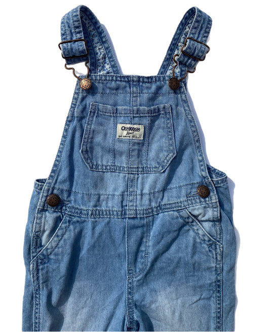 OshKosh B’gosh Classic Denim Dungarees - size 2 years