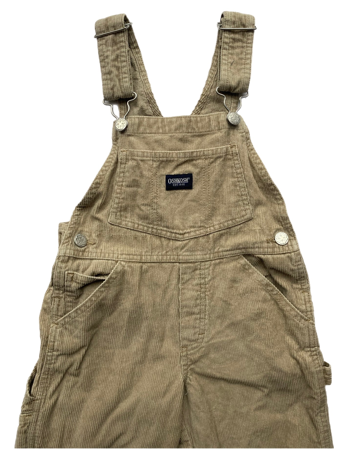 OshKosh B’gosh Camel Cord Dungarees - size 4 years