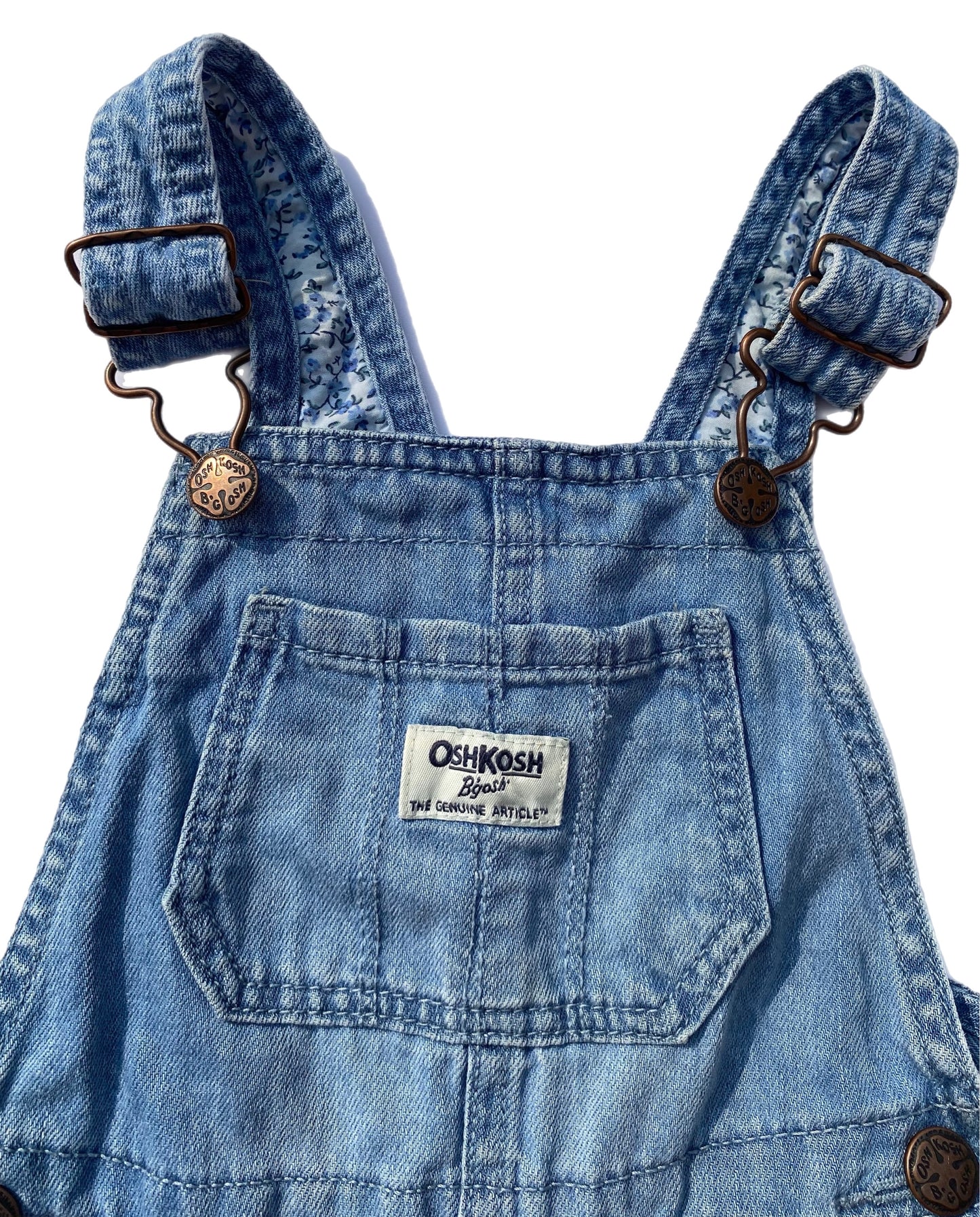 OshKosh B’gosh Classic Denim Dungarees - size 2 years