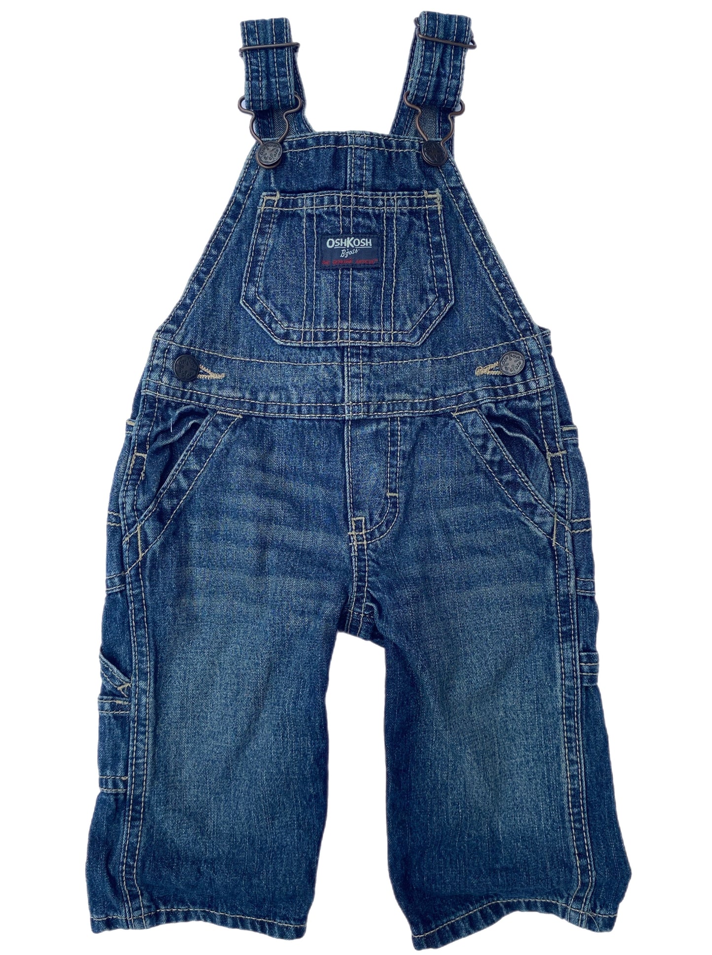OshKosh B’gosh Classic Denim Dungarees - size 6 months