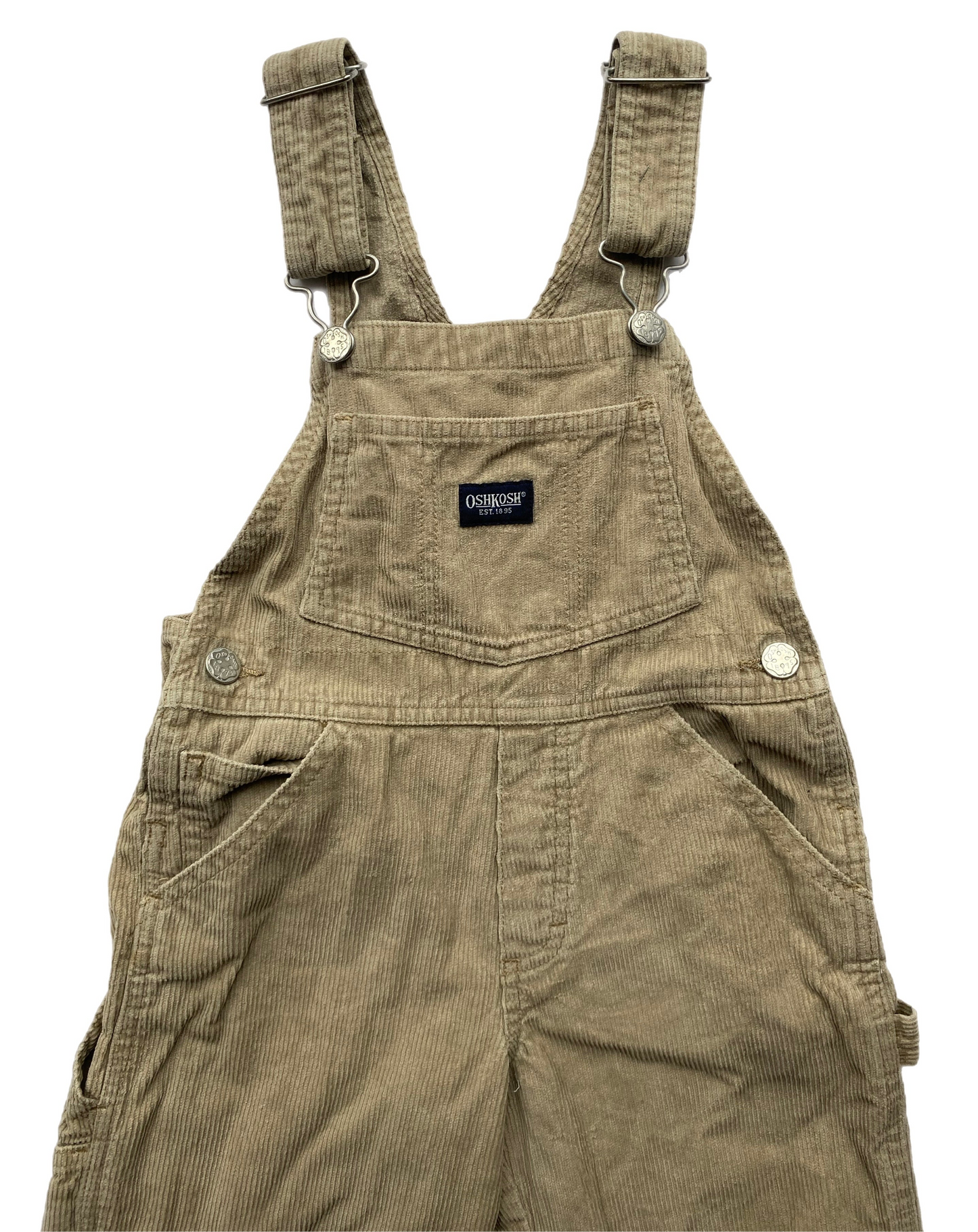 OshKosh B’gosh Camel Cord Dungarees - size 4 years
