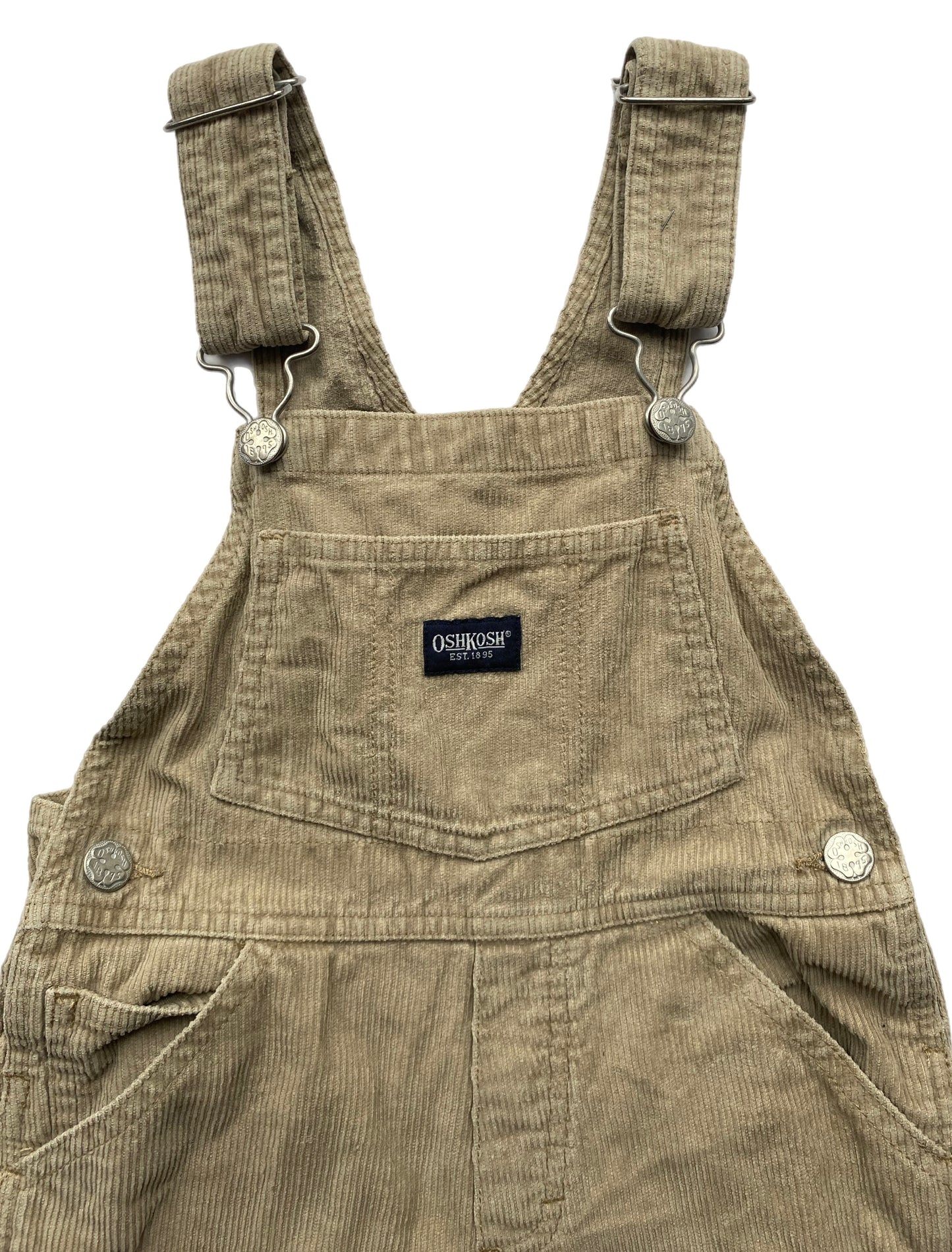 OshKosh B’gosh Camel Cord Dungarees - size 4 years