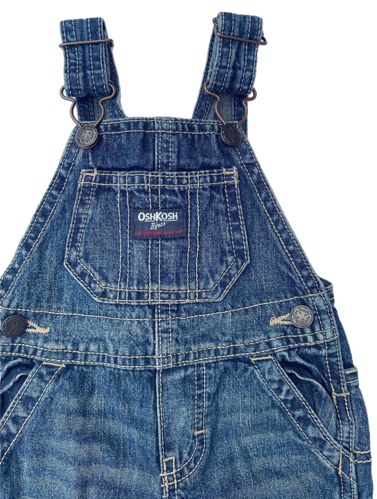 OshKosh B’gosh Classic Denim Dungarees - size 6 months